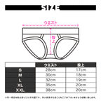 【3864】TRYOUT super low-rise bikini briefs