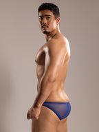 【4125】GRAVE mesh super low-rise swim bikini