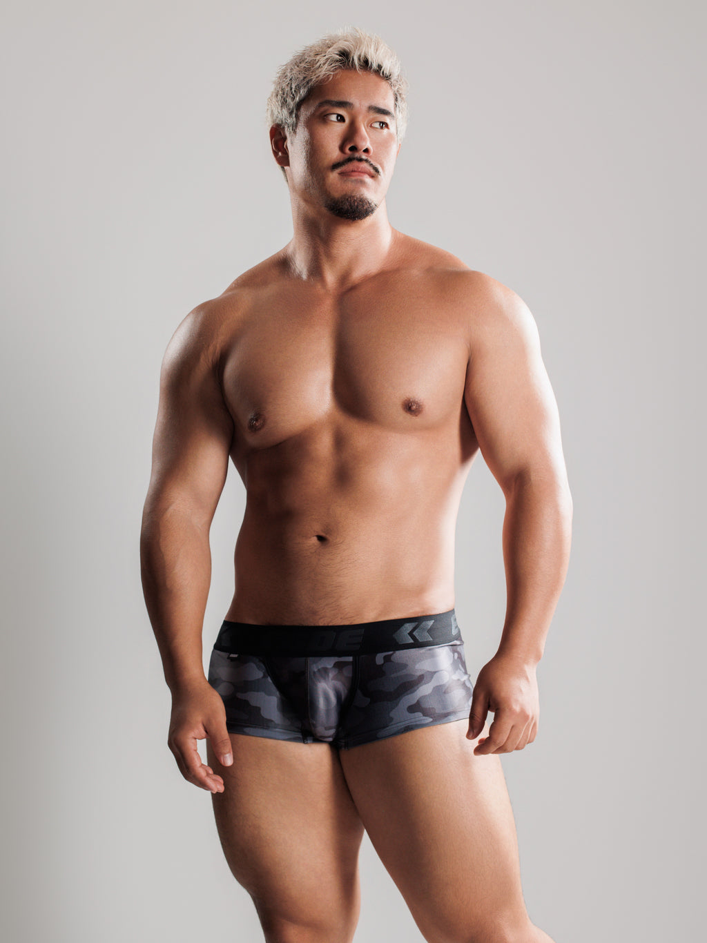 【4175】MB CAMO Super Low-Rise Short Boxer Briefs
