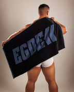 [3932] EGDE LOGO jacquard bath towel