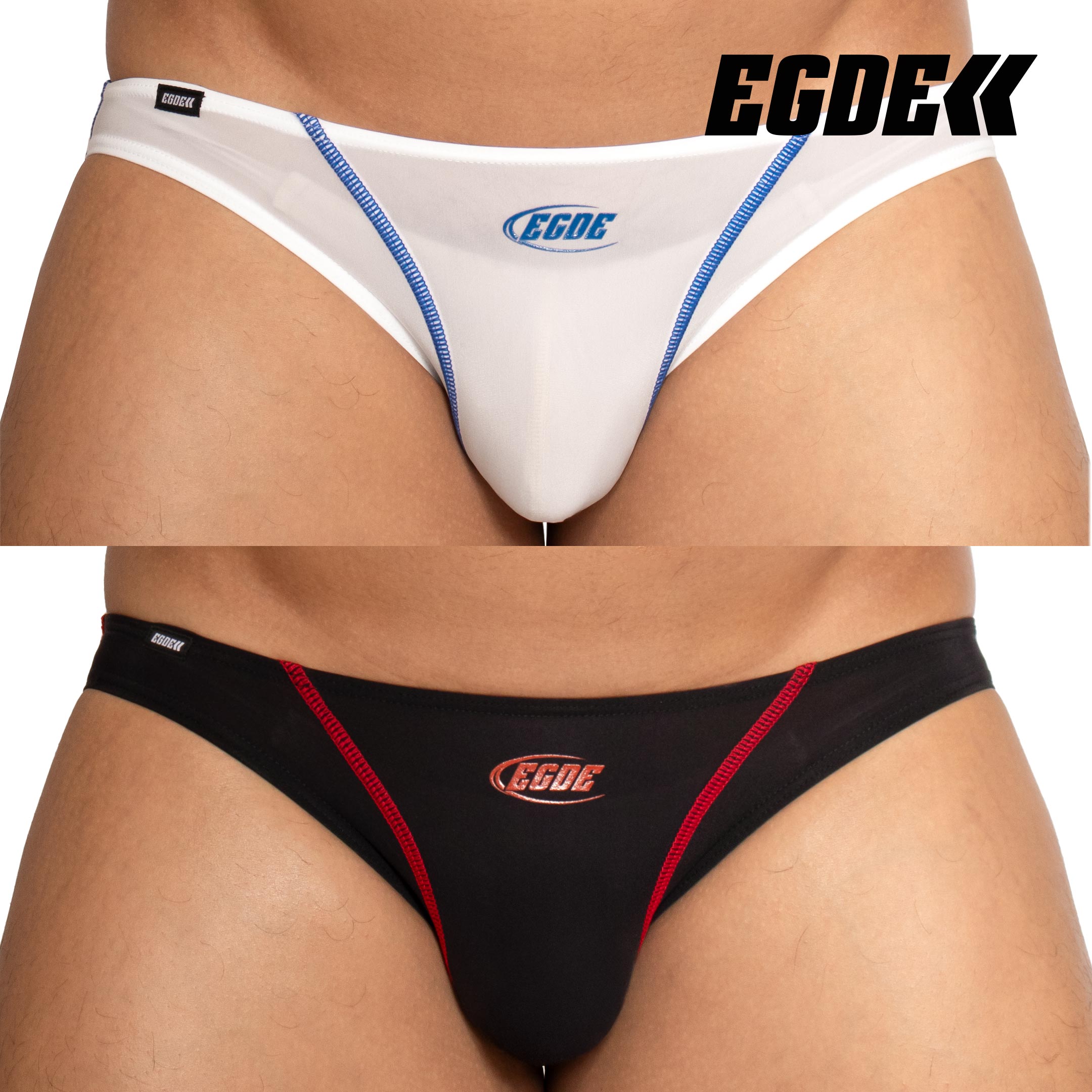 [3943] HAIL ZIP see-through super low-rise bikini