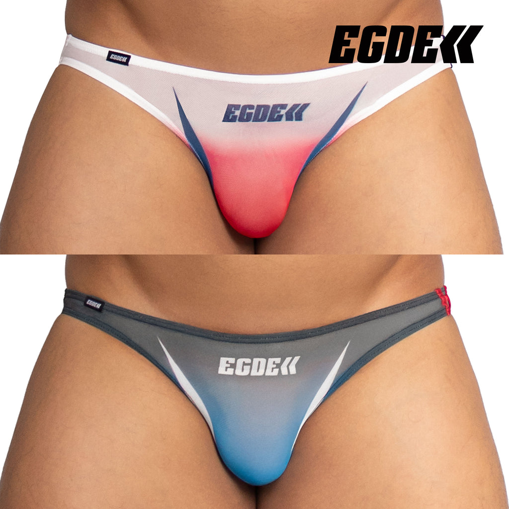 [3961] RUSH Mesh Super Low-Rise Bikini