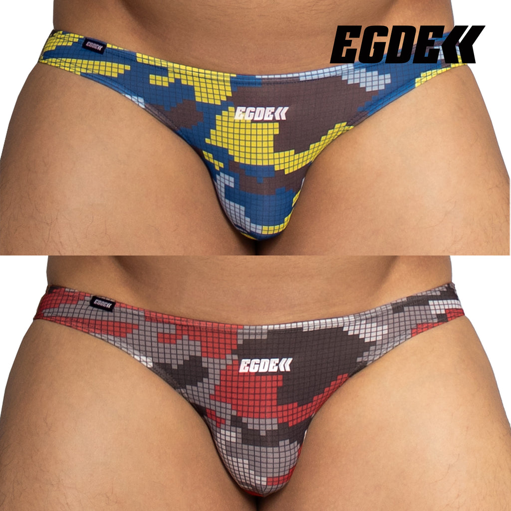 [4062] DIGITAL CAMO super low-rise bikini