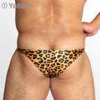 【4095】LEOPARD super low-rise bikini