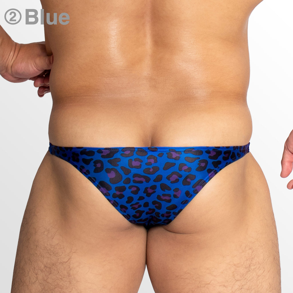 【4095】LEOPARD super low-rise bikini