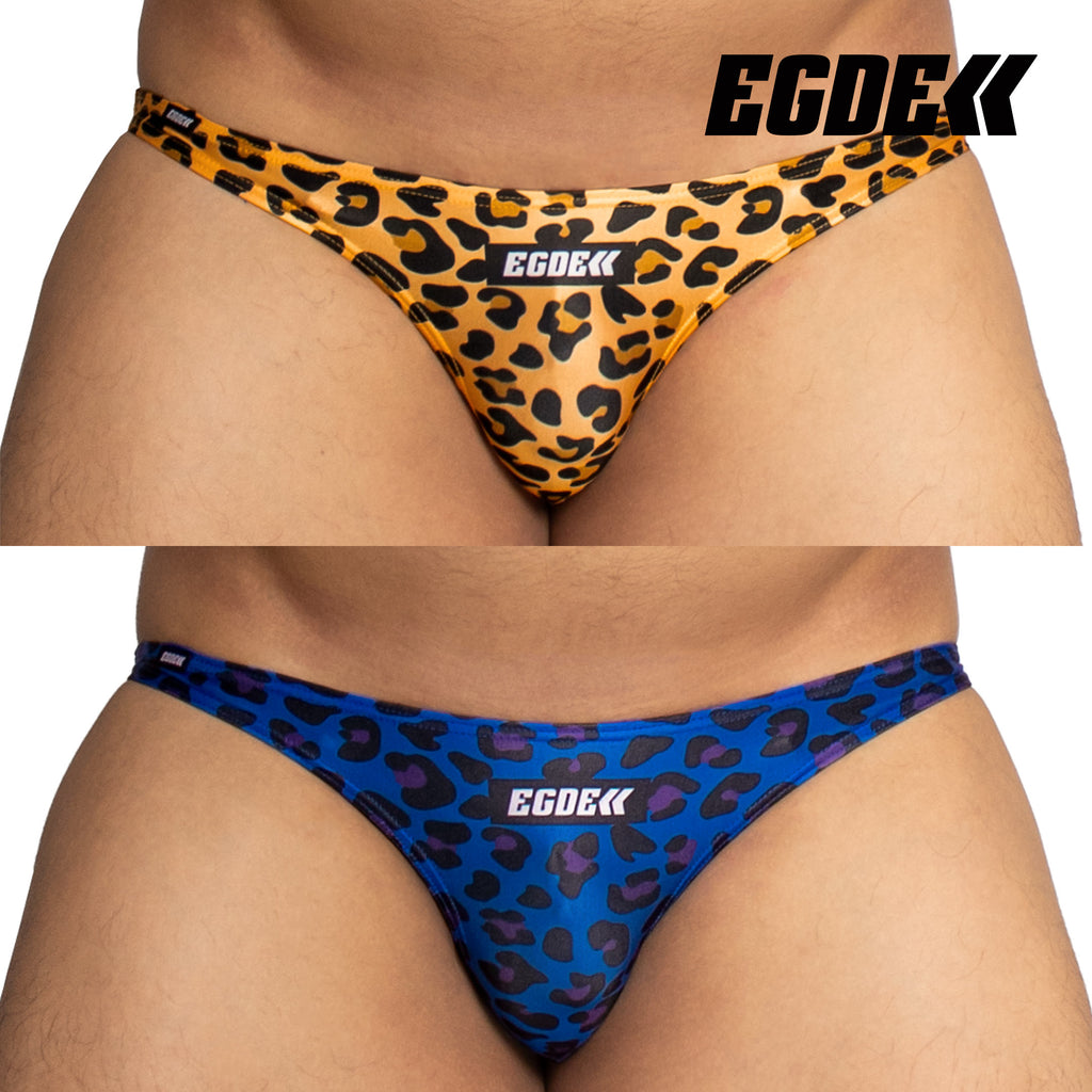 【4095】LEOPARD super low-rise bikini