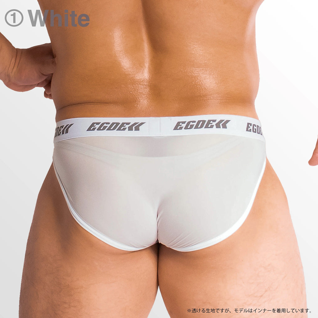 【3805】ELEMENT AIR see-through super low-rise sports briefs