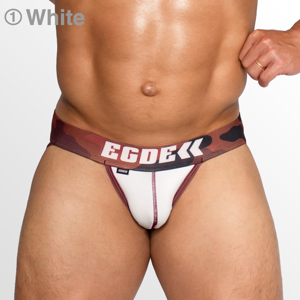 【4198】MIXIM CAMO super low-rise sports briefs