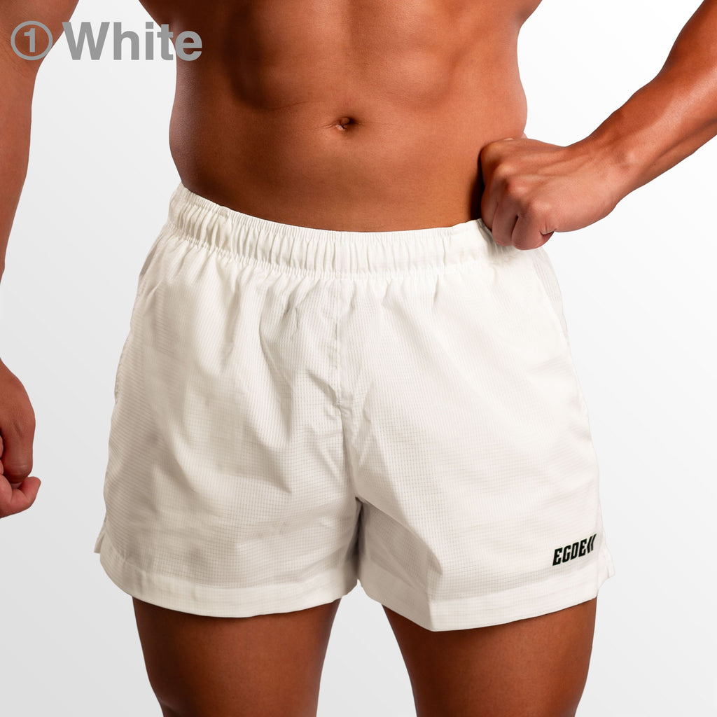 [4133] EGDE LOGO dot air 1-way stretch short pants