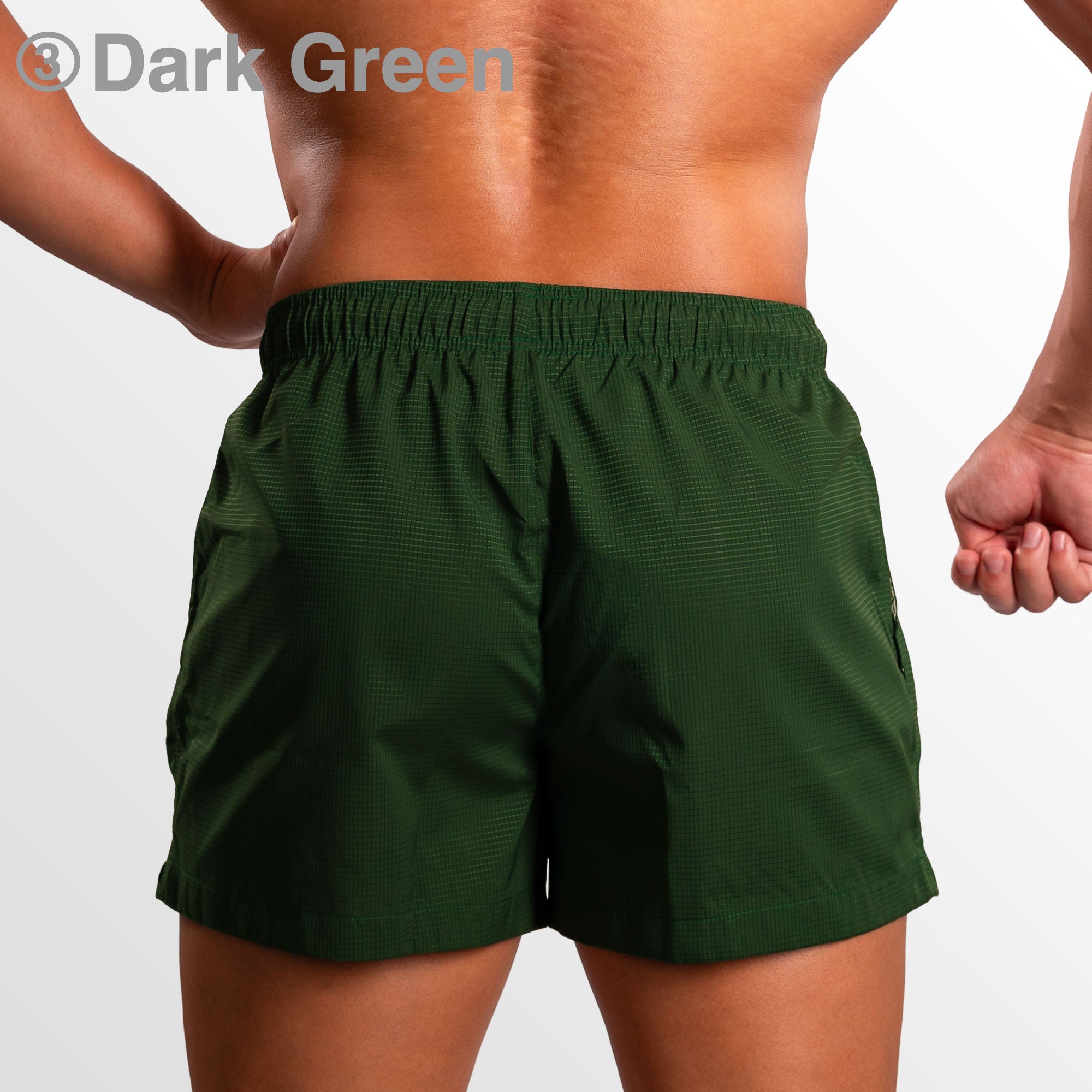 [4133] EGDE LOGO dot air 1-way stretch short pants