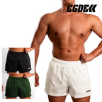 [4133] EGDE LOGO dot air 1-way stretch short pants