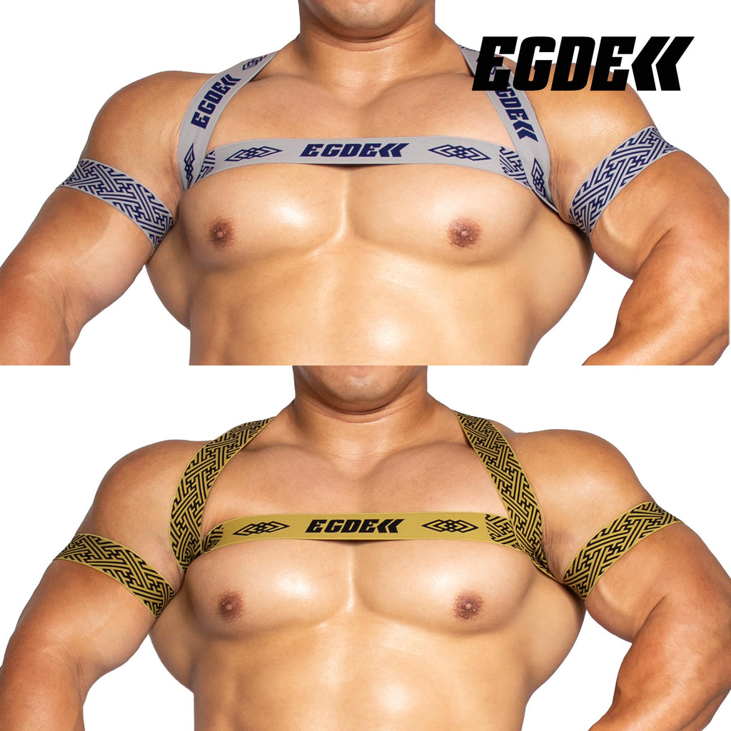 【4164】夜濤月照 -YATO GESSHO- harness & armbands set