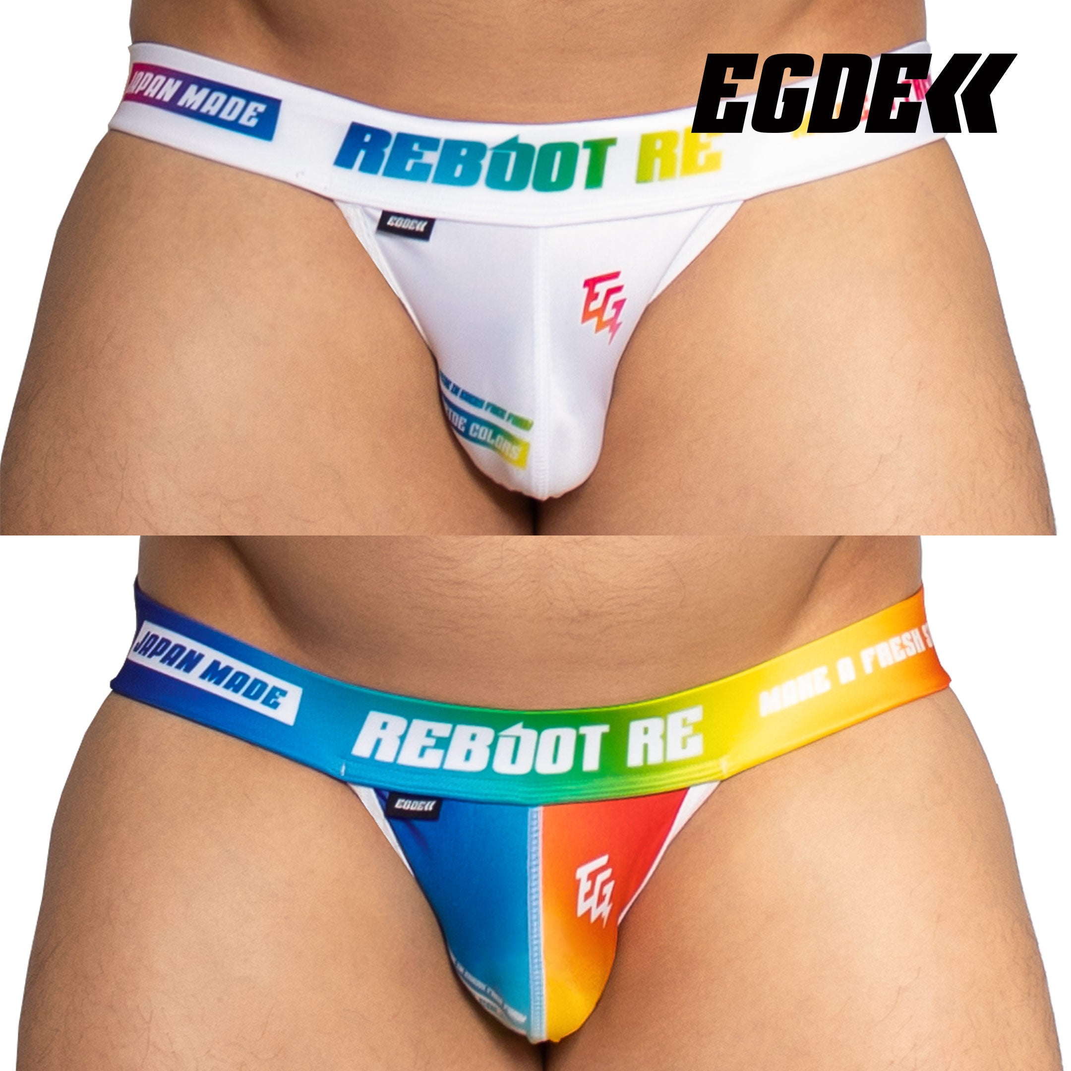 【4076】REBOOT RE PRIDE super low-rise jockstrap