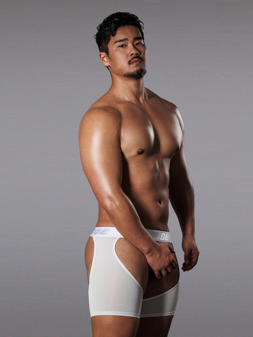 【3779】RAVE super low-rise chaps pants