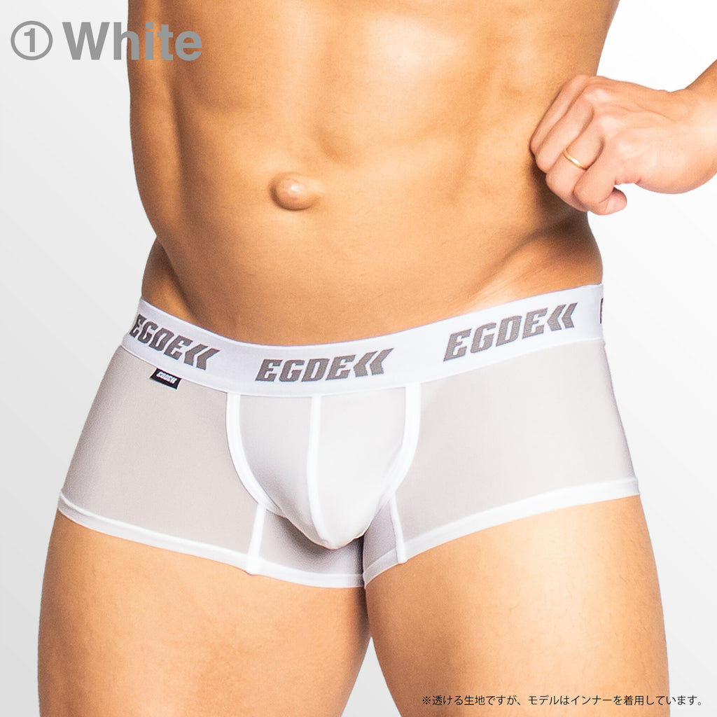 【4074】ELEMENT AIR see-through super low-rise short boxer pants