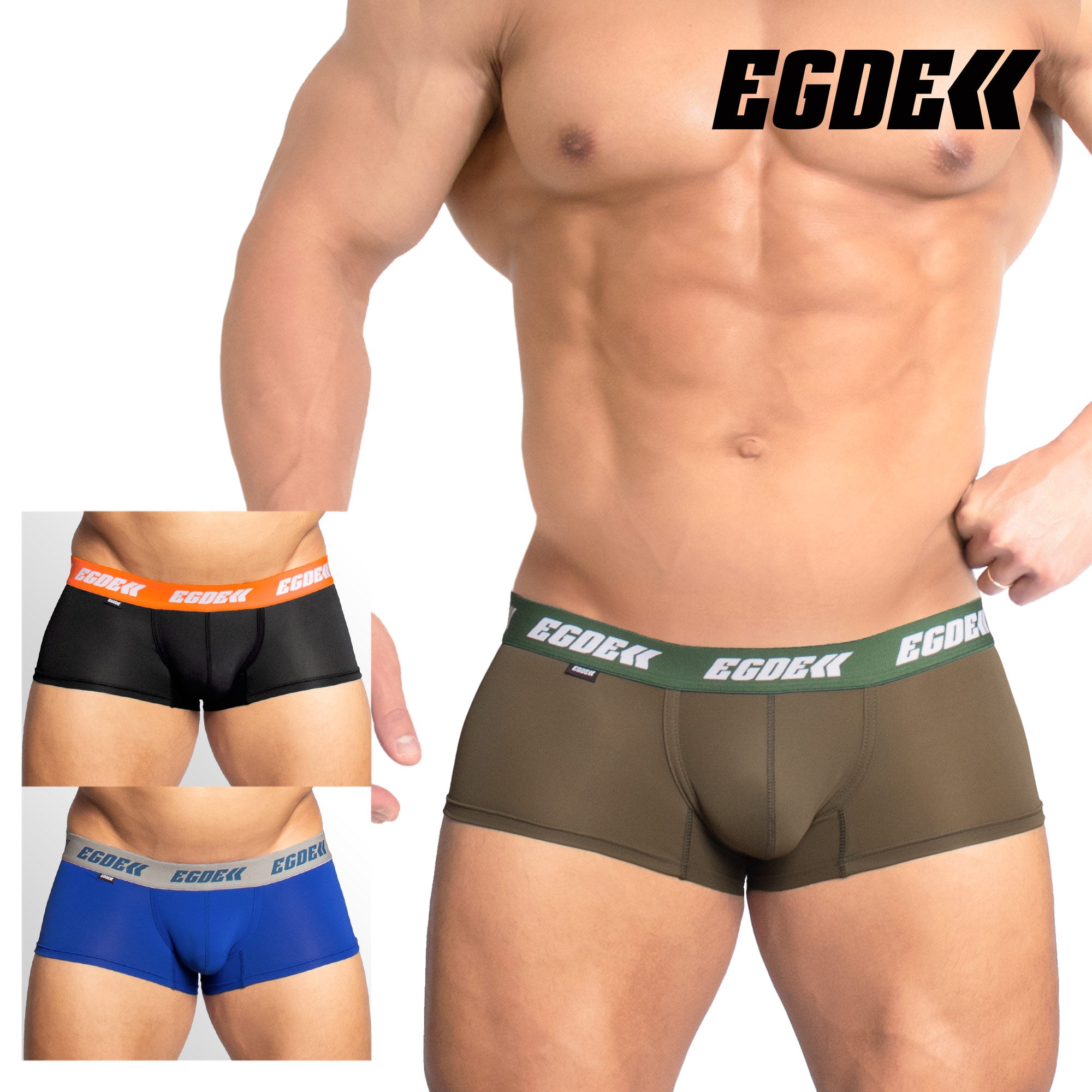 [3938]DELIGHT super low-rise short boxer pants