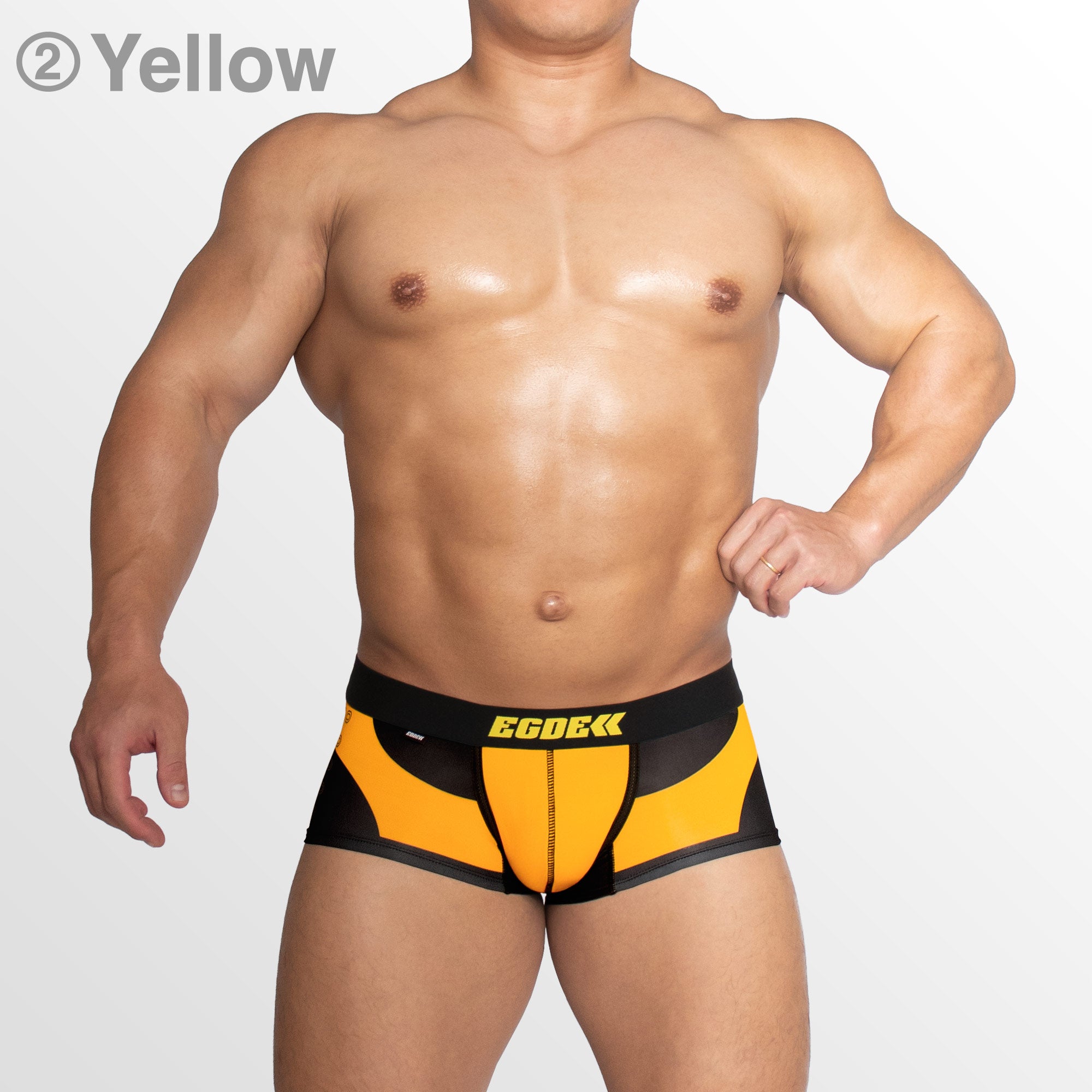 【3953】GLIDE super low-rise short boxer pants