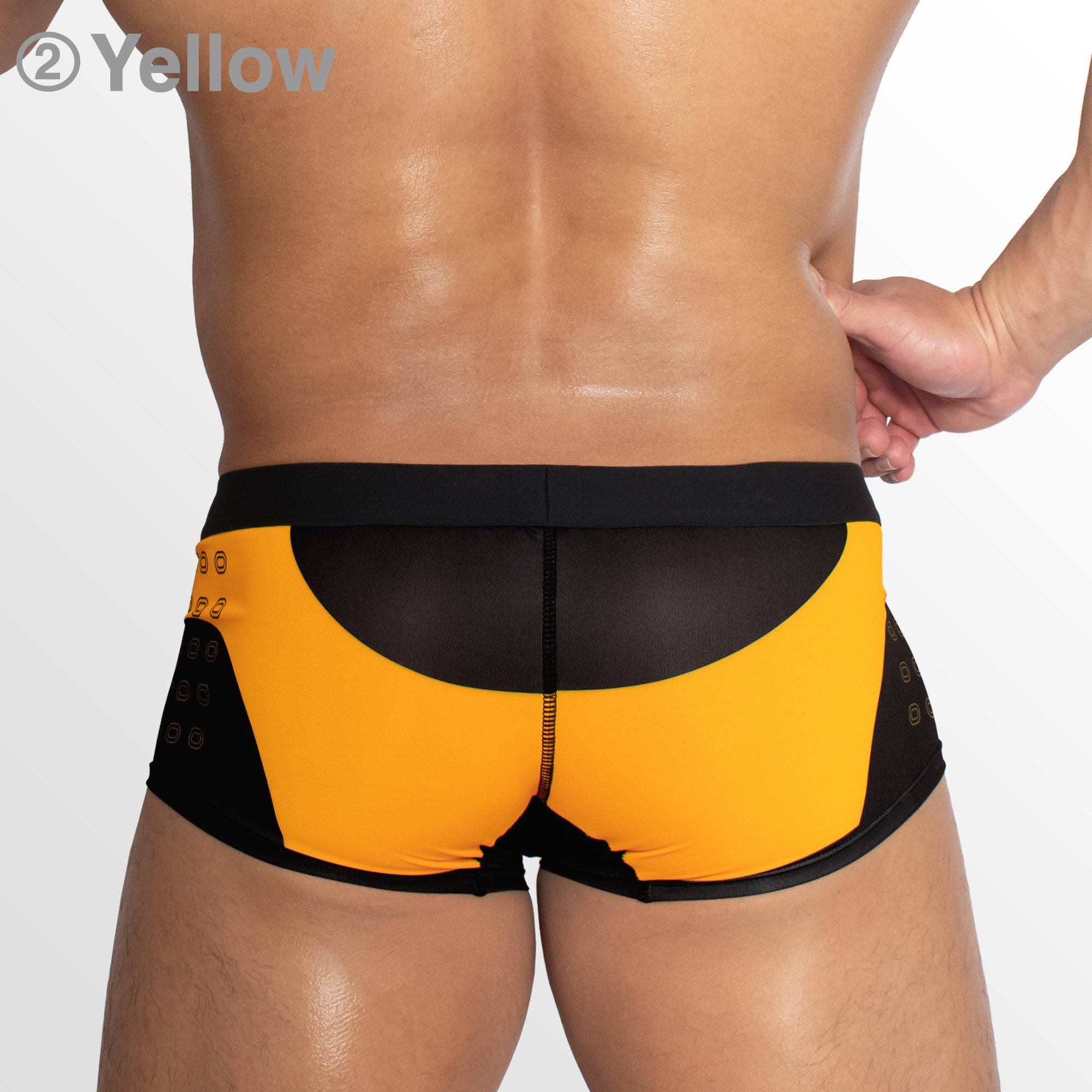 【3953】GLIDE super low-rise short boxer pants