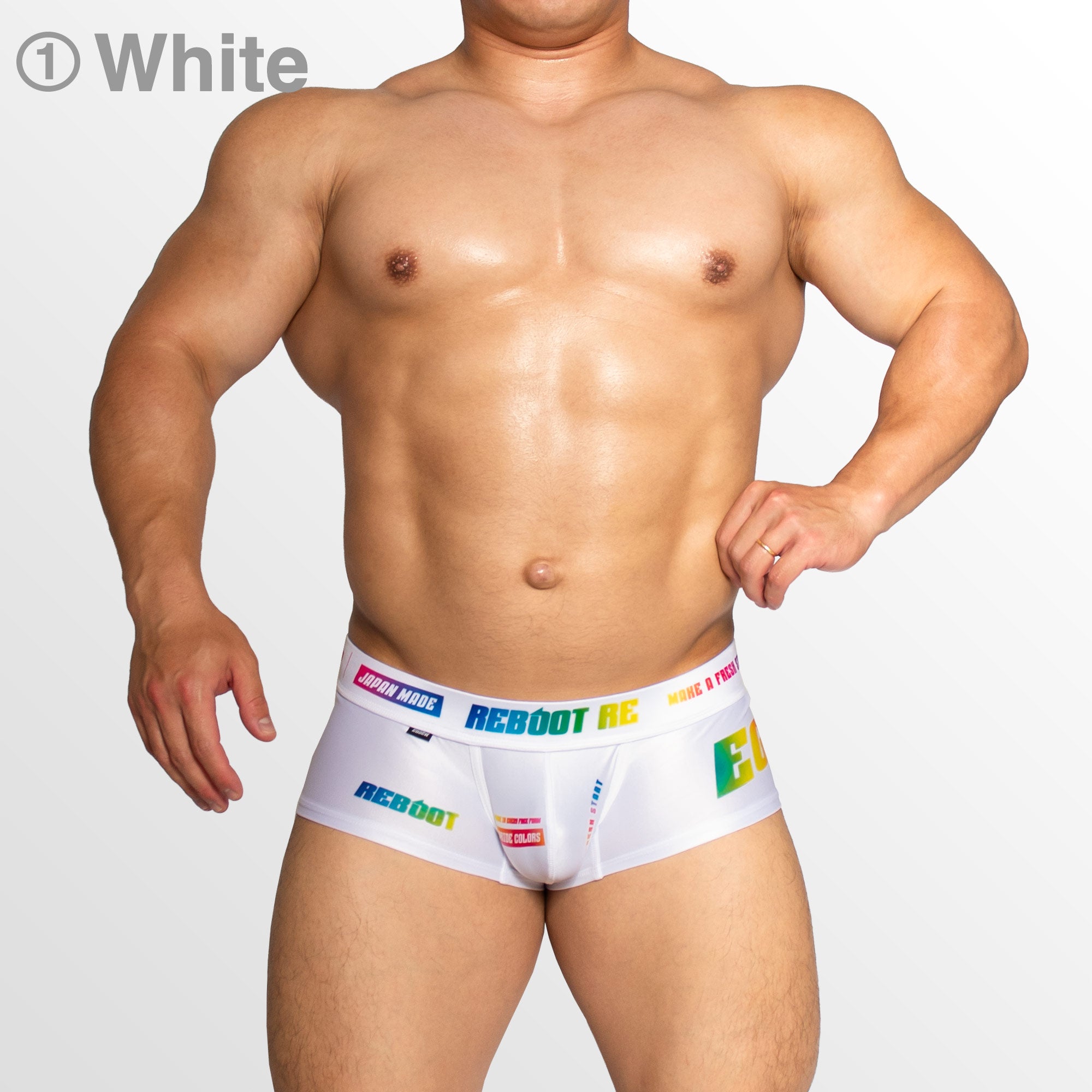 【4060】REBOOT RE PRIDE super low-rise short boxer pants