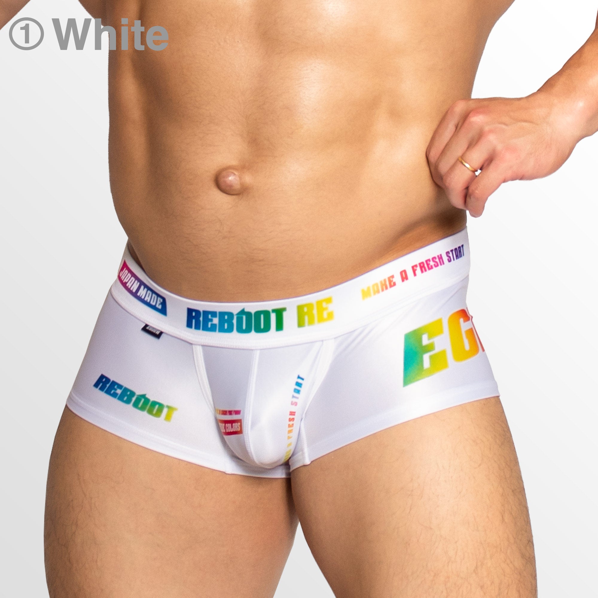 【4060】REBOOT RE PRIDE super low-rise short boxer pants
