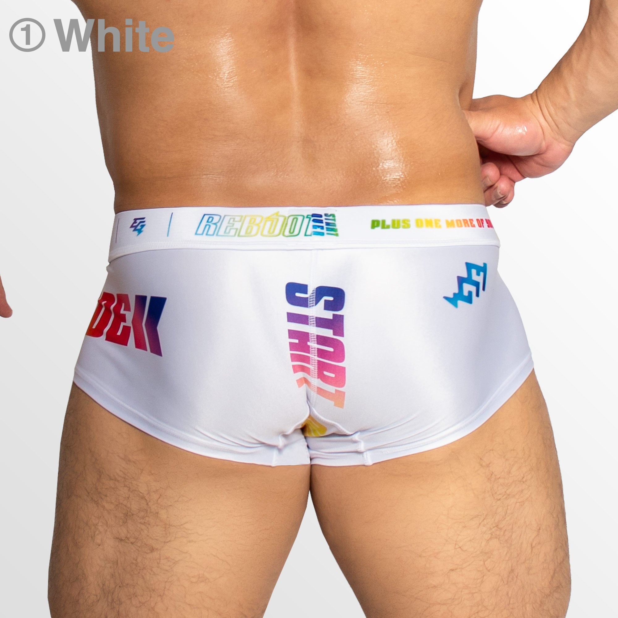 【4060】REBOOT RE PRIDE super low-rise short boxer pants