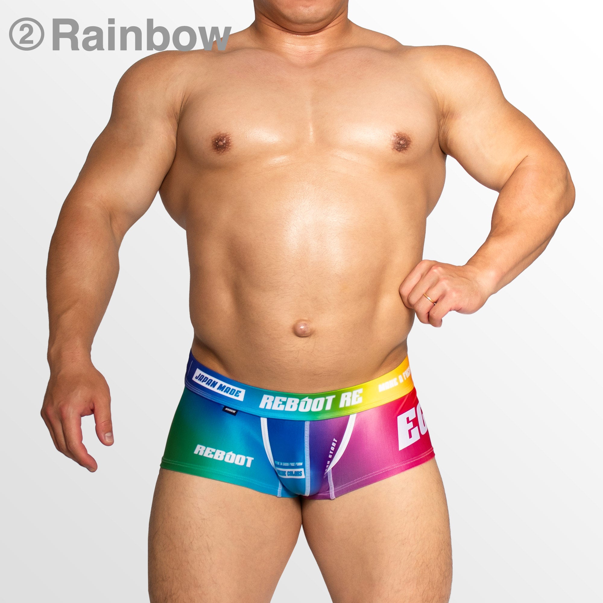 【4060】REBOOT RE PRIDE super low-rise short boxer pants