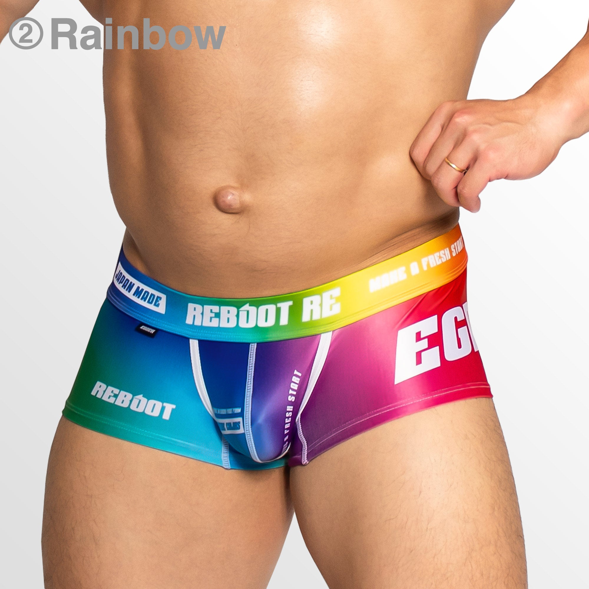 【4060】REBOOT RE PRIDE super low-rise short boxer pants