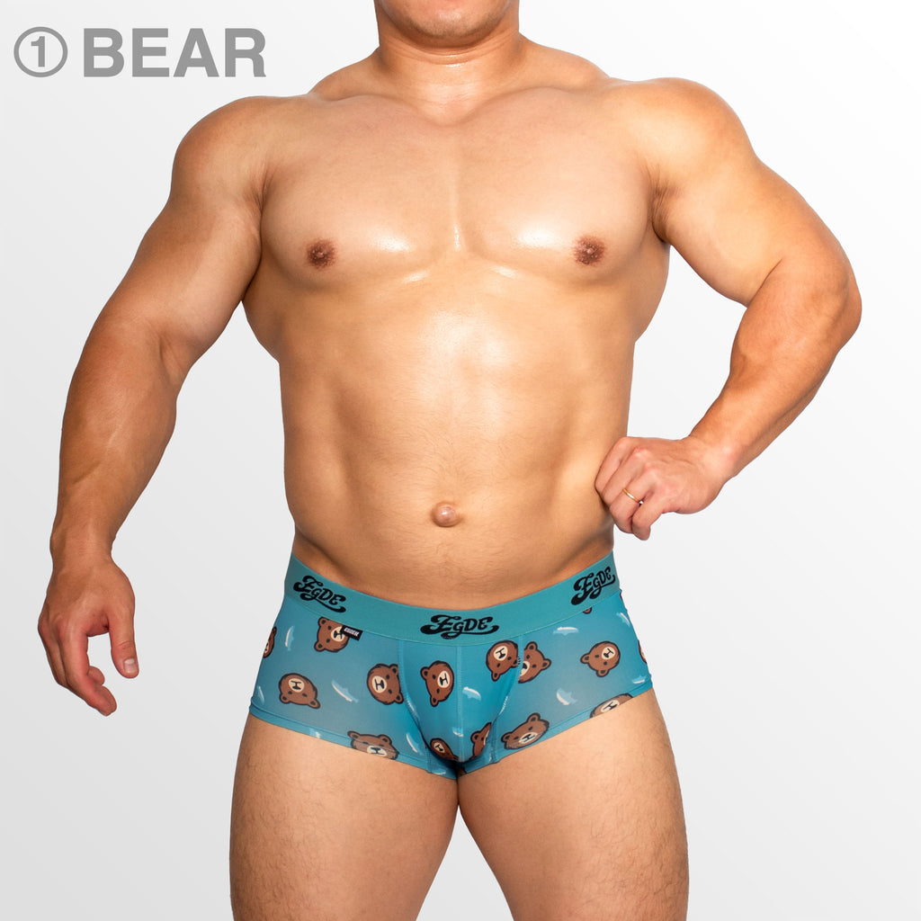 [4119] ANIMAL Super Low-Rise Short Boxer Briefs