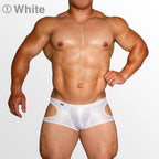 【4166】ECLIPSE super low-rise x-back boxer pants