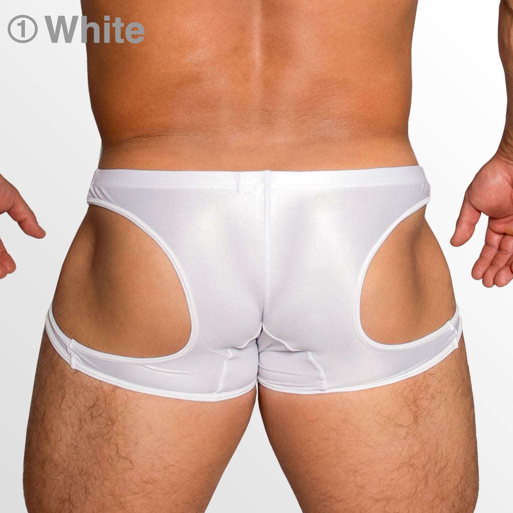 【4166】ECLIPSE super low-rise x-back boxer pants