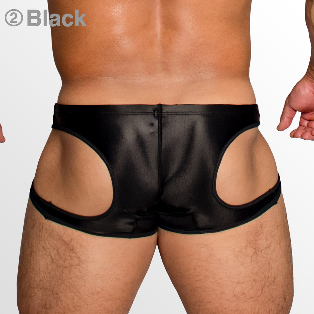 【4166】ECLIPSE super low-rise x-back boxer pants