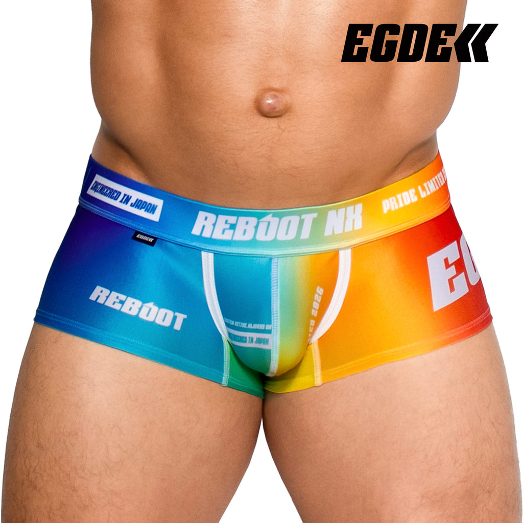 【4192】REBOOT NX PRIDE super low-rise short boxer pants