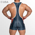 【4027】STARS AND STRIPES singlet