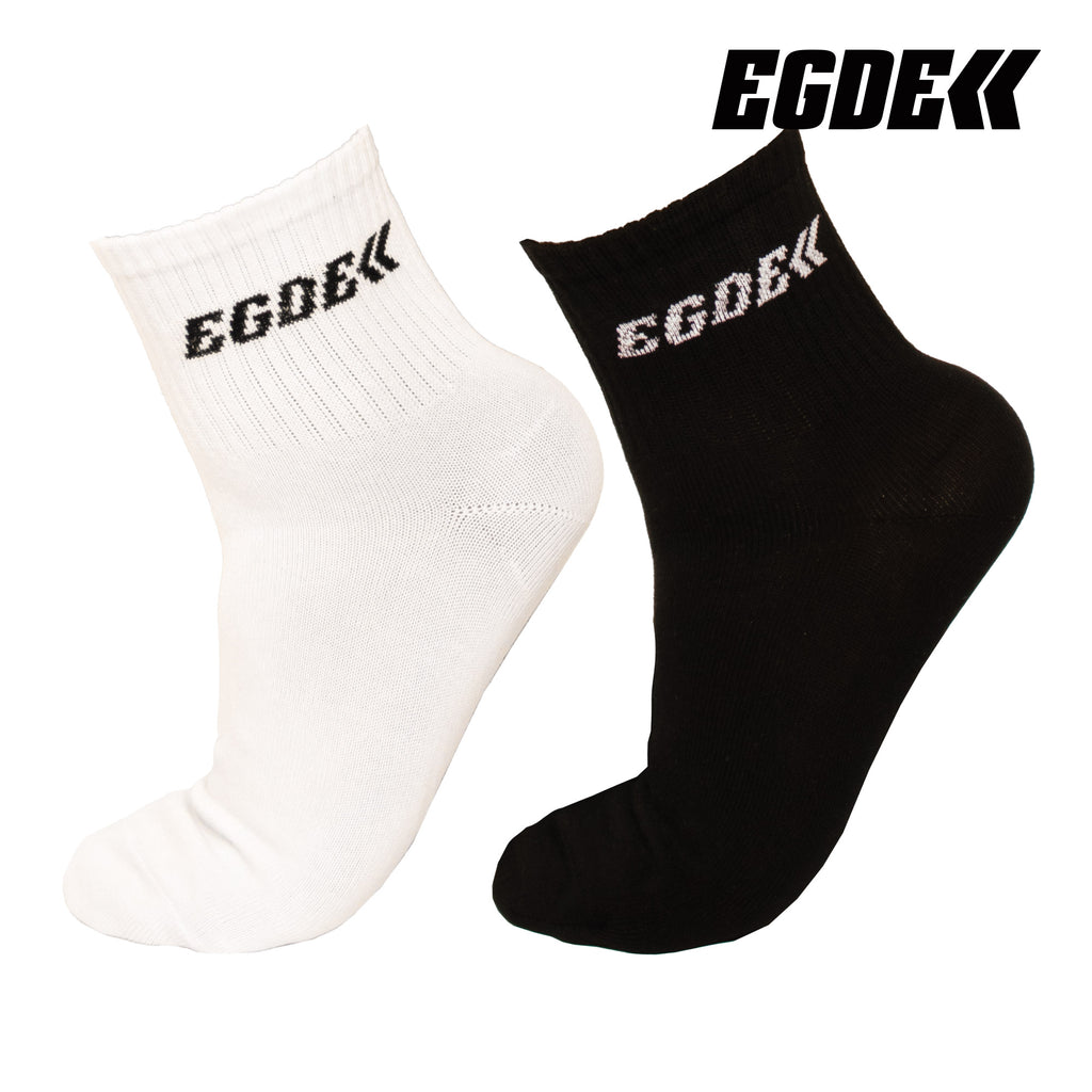 [4135] EGDE LOGO Short Socks