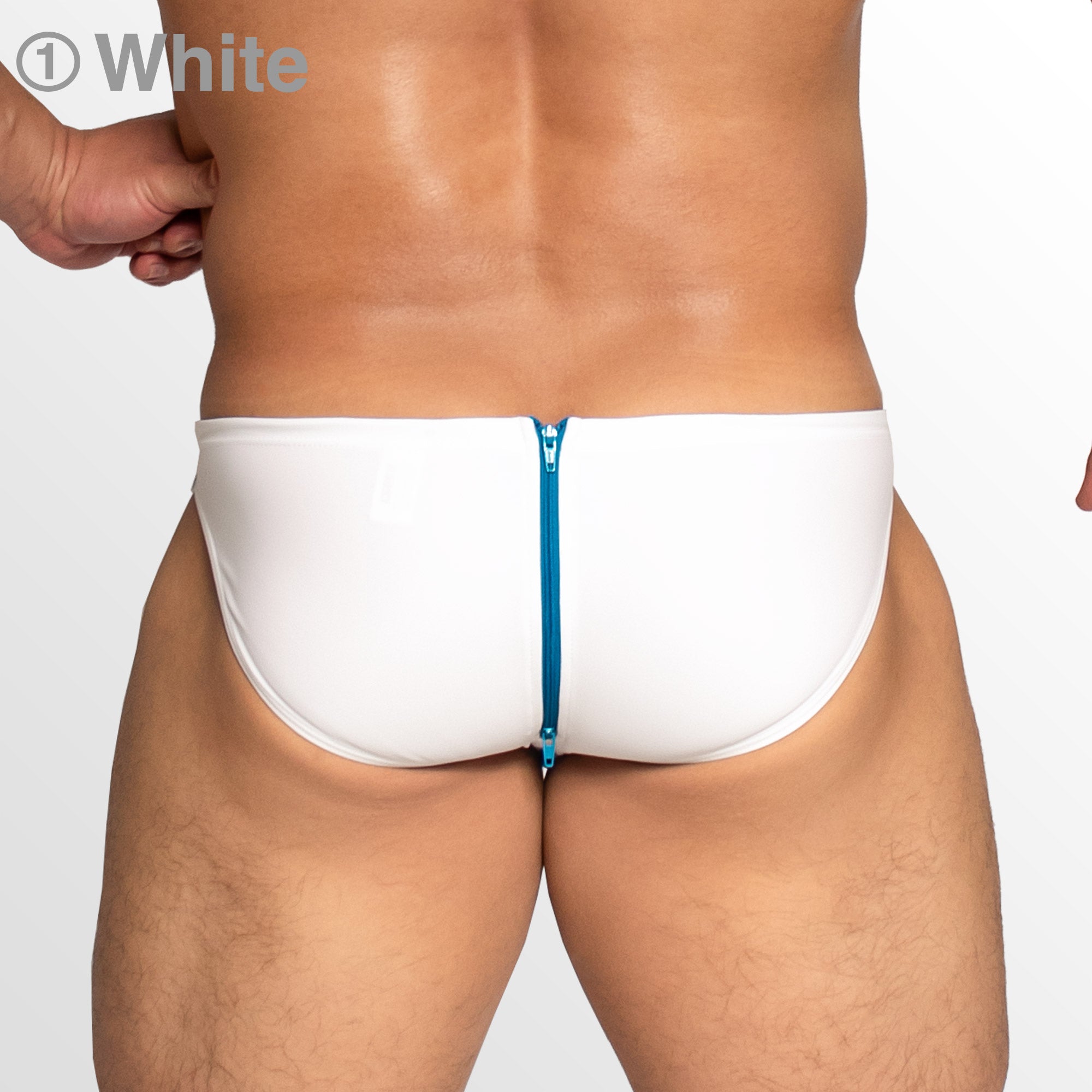 [4021] VL ZIP super low-rise swim bikini