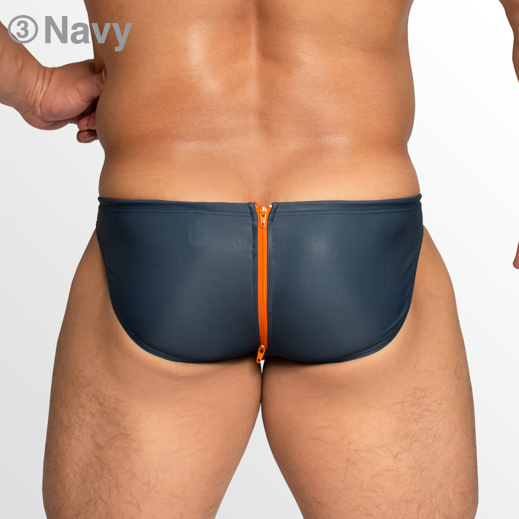 [4021] VL ZIP super low-rise swim bikini