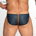 [4021] VL ZIP super low-rise swim bikini