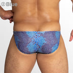 【4097】SNAKE super low-rise swim bikini