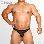 【4125】GRAVE mesh super low-rise swim bikini