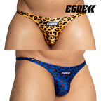 【4096】LEOPARD super low-rise t-back