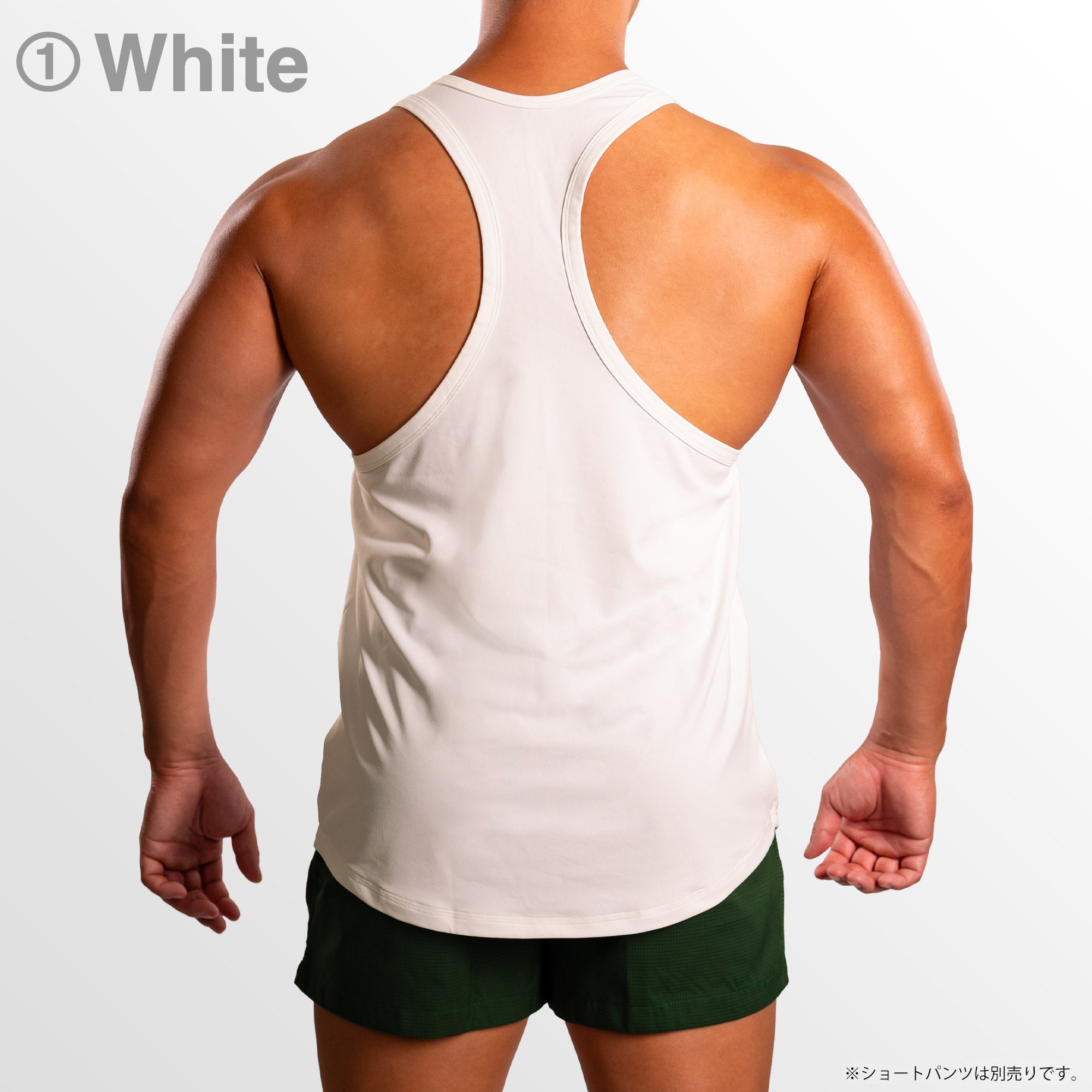 【4154】EGDE LOGO Piping Tank Top