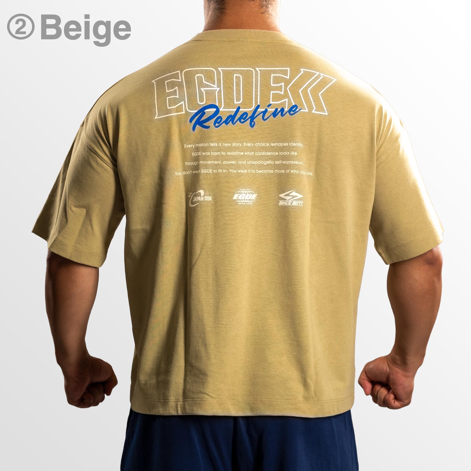 [4104] REDEFINE OVERSIZED SILHOUETTE T-shirt
