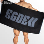 [3932] EGDE LOGO jacquard bath towel